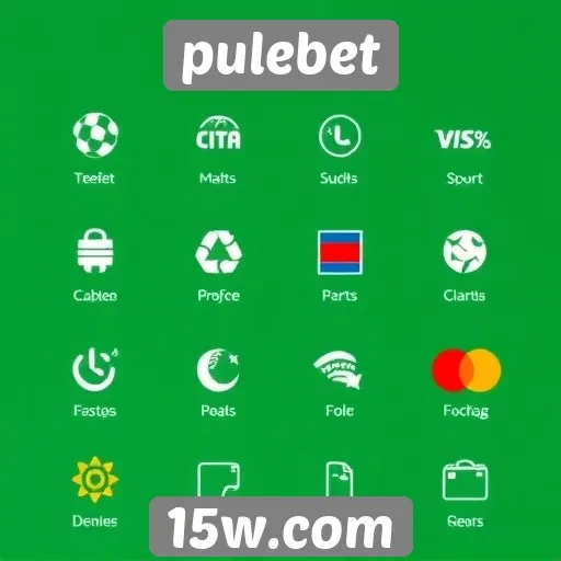 Métodos de pagamento aceitos no Pulebet